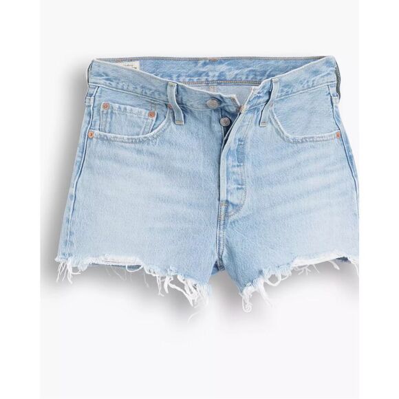 Levi's® Premium 501® ORIGINAL FIT HIGH RISE WOMEN'S SHORTS- size 30 - Picture 2 of 12